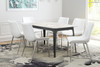 Melissa Dining Chair (Set of 2)|white___silver lifestyle