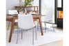 Melissa Dining Chair (Set of 2)|white___silver lifestyle