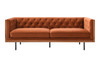 Maisie Velvet Sofa|rust