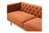 Maisie Velvet Sofa|rust