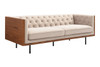 Maisie Velvet Sofa|nude