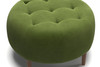 Mason Velvet Ottoman|forest_velvet