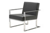 Motivo Arm Chair|gray_leatherette