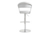 Amelie Steel Barstool|white