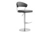 Amelie Steel Barstool|gray