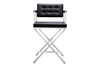 Ann Steel Counter Stool|black