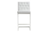 Bridget Steel Counter Stool (Set of 2)|white