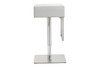 Isabella Steel Barstool|white