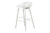 Piazza Barstool (Set of 2)|white