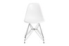 Molded Plastic Eiffel Side Chair (Set of 2)|white