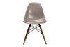 Molded Plastic Side Chair with Wood Legs (Set of 2)|taupe___walnut