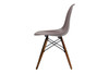 Molded Plastic Side Chair with Wood Legs (Set of 2)|taupe___walnut