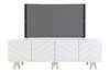 Runway 72-inch TV Stand|white