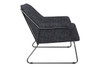 Norwood Chenille Lounge Chair|charcoal