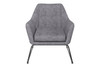 Norwood Chenille Lounge Chair|grey