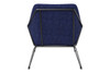 Norwood Chenille Lounge Chair|navy