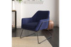 Norwood Chenille Lounge Chair|navy lifestyle