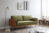 Nova Velvet Sofa|willow_green lifestyle