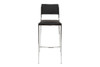 Aaron Stackable Counter Stool (Set of 4)|black