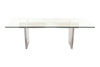 Aiden Dining Table|tempered_clear___silver___94_5in_