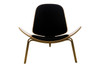 Artemis Lounge Chair|black_fabric___natural_walnut