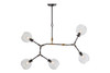 Atom 5 Pendant Lamp|clear