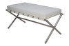 Auguste Bench|white___silver___large