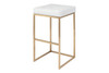 Chi Bar Stool (Set of 2)|white_naugahyde___gold