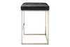 Chi Counter Stool (Set of 2)|black_naugahyde___silver