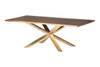 Couture Dining Table|small___seared_oak___gold_steel