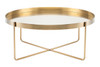 Gaultier Coffee Table|gold