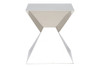 Giza Steel Side Table|polished_silver