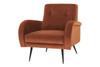 Hugo Accent Chair|rust