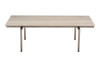 Louve Rectangle Coffee Table|white_marble___brushed_stainless