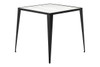 Mink Side Table|white_marble___matte_black