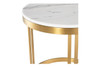 Nicola Side Table|brushed_gold