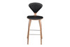 Satine Bar Stool (Set of 2)|black_leather___polished_stainless_steel