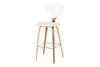 Satine Bar Stool (Set of 2)|white_leather___polished_stainless_steel