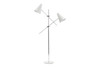 Tivat Floor Lamp with 2 Lights|white