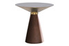 Iris Side Table|medium___walnut___gold