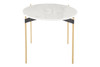 Pixie Side Table|white_marble___gold