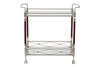 Melrose Serving Cart|brushed_nickel