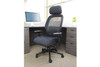 Professional Deluxe Black Breathable Mesh Back Chair|black_mesh lifestyle