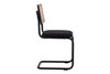 Oscar Boucle Dining Chair (Set of 2)|black