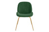 Petrichor Velvet Dining Chair (Set of 2)|emerald