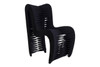 Seat Belt Dining Chair|mid_back___black