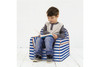 Little Reader Chair|stripes_blue lifestyle