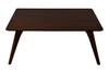 Martin Strata Square Cocktail Table|walnut