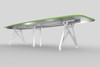 Kayak Boat Shaped Conference Table|144in___white_and_scale_green___not_included