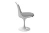 Sierra Pedestal Side Chair|glossy_white___chrome_grey